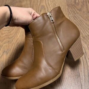 Reclaimed Vintage Brown Ankle Boots